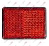 CATADIOTTRO 63X51 MM ADESIVO ROSSO
