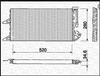 CONDENSATORE LANCIA Y (840) 1.2 (840AA, 84 - FIAT