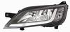 FARO SX 2H7 C/MOTOR EL PEUGEOT BOXER 01/14> CORNICE NERA
