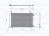 CONDENSATORE PEUGEOT 208 II 1.2 PURETECH / OPEL / CITROEN