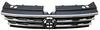 GRIGLIA C/3 PROFILI CROM+ANTICOLLISIONE VW TIGUAN 01/16> R-LINE